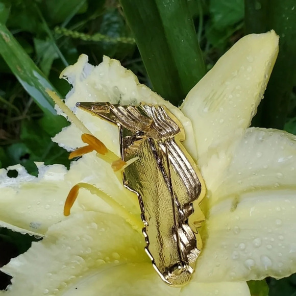 Vintage  Abstract Deco brooch‎ - Picture 8 of 8